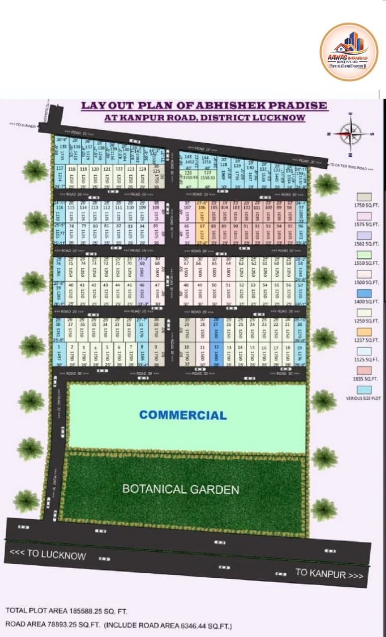 Premium Residential Plots in Lucknow in Lucknow, photo 1 of 1